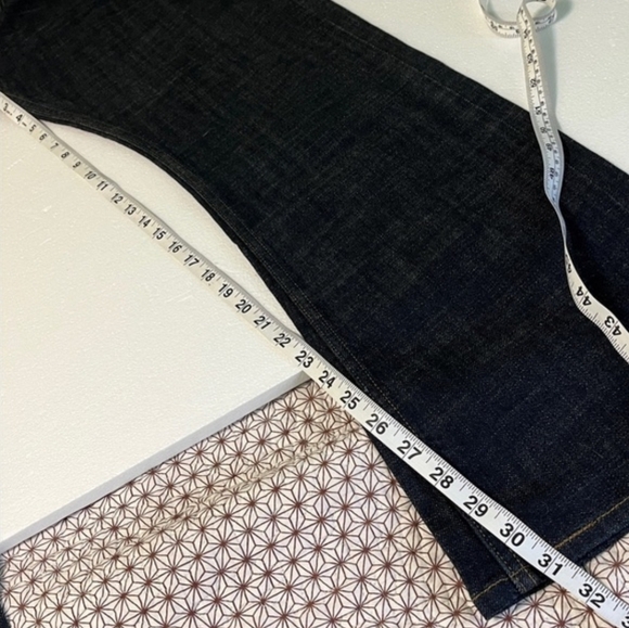 Levi's Classic Indigo Denim 542 Tilted Flare size 14 - Picture 15 of 15